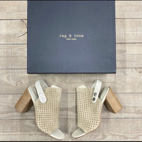 Rag & Bone Leigh Sandal in Stucco Size 9.5